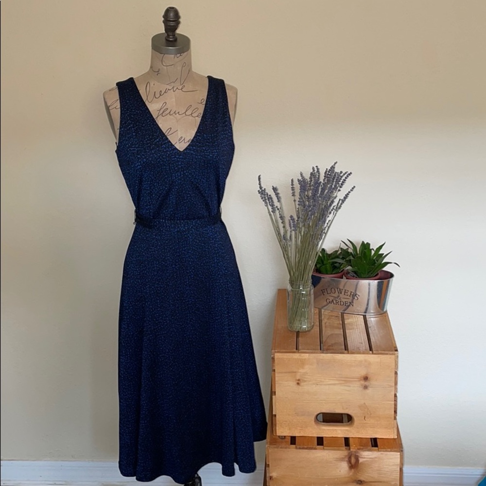 Michael Kors dress blue and black size 2